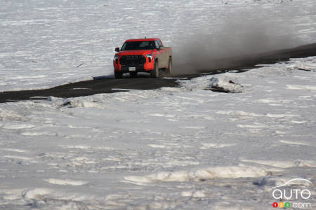 Le Tundra TRD Pro en action !